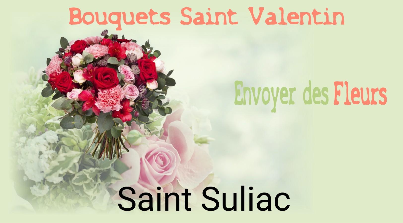 Roses de Saint-Valentin livrées à Saint-Suliac